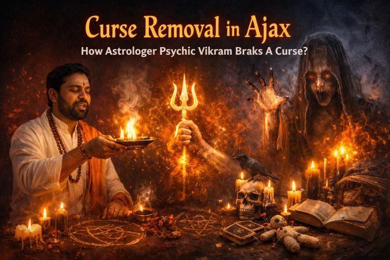 how astrologer psychic vikram help in curse removal in ajax