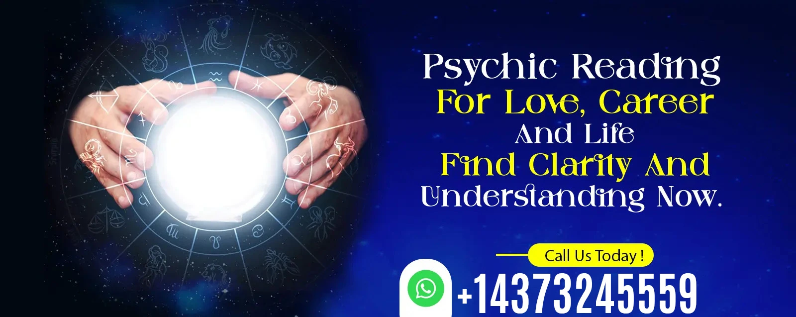 psychic reading banner