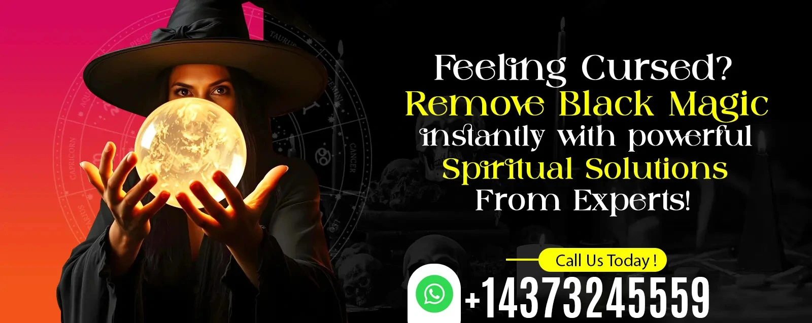 remove balck magic banner